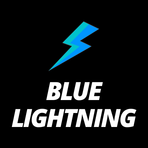 Blue Lightning Logo